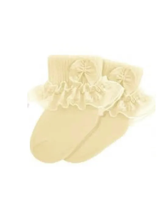 preemie socks yellow reborn doll accessory