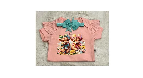 6-9 pink highland set reborn doll accessory