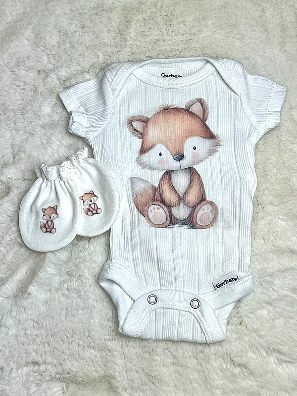 fox set reborn doll accessory