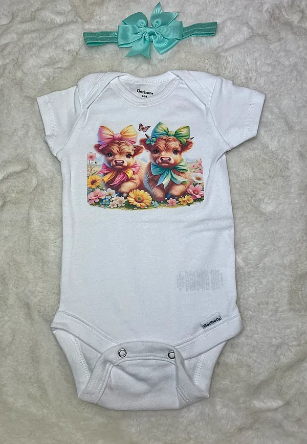 colorful highland set reborn doll accessory