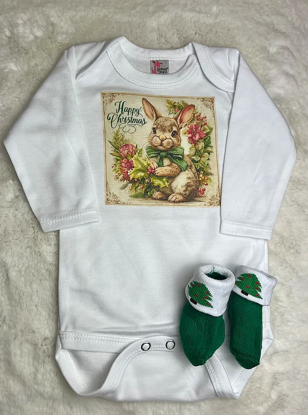 nb christmas boy bunny set reborn doll accessory