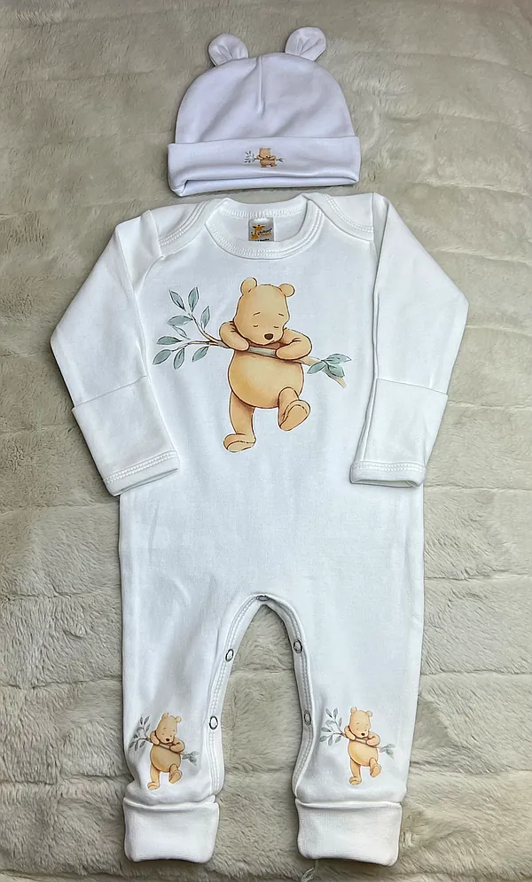 sleeping pooh set reborn doll accessory