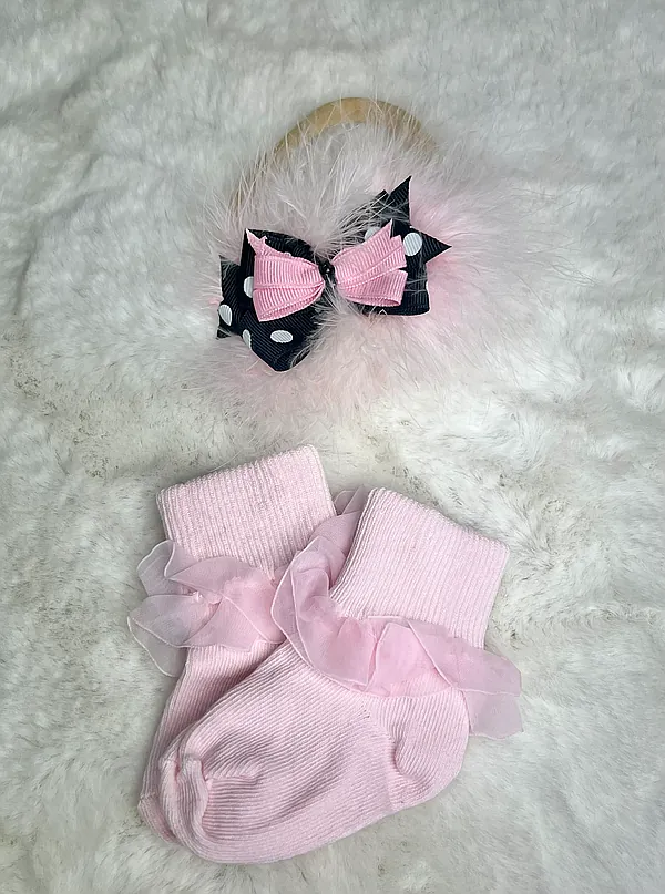medium pink accessory reborn doll accessory
