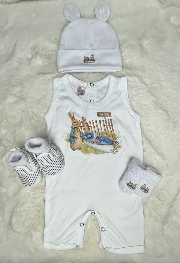 0-3 peter rabbit and boat sst reborn doll accessory