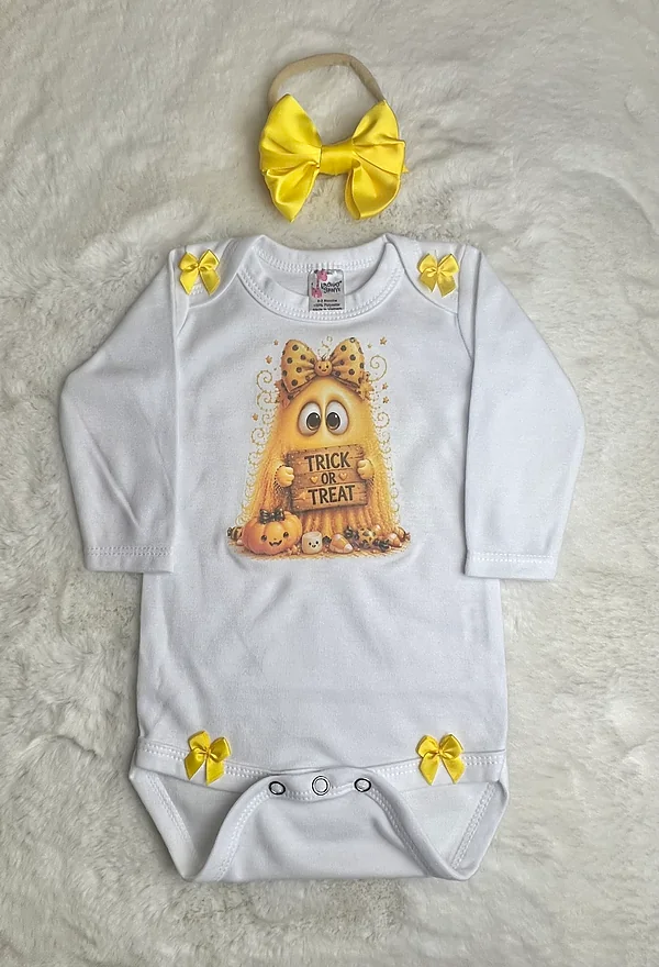 yellow ghost girl set reborn doll accessory