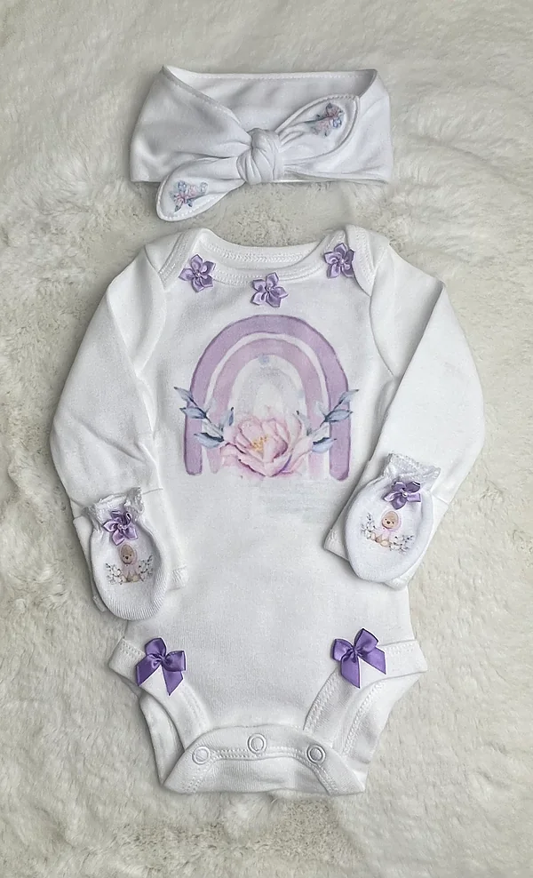 preemie rainbow set reborn doll accessory