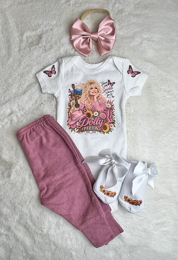 love dolly parton set reborn doll accessory
