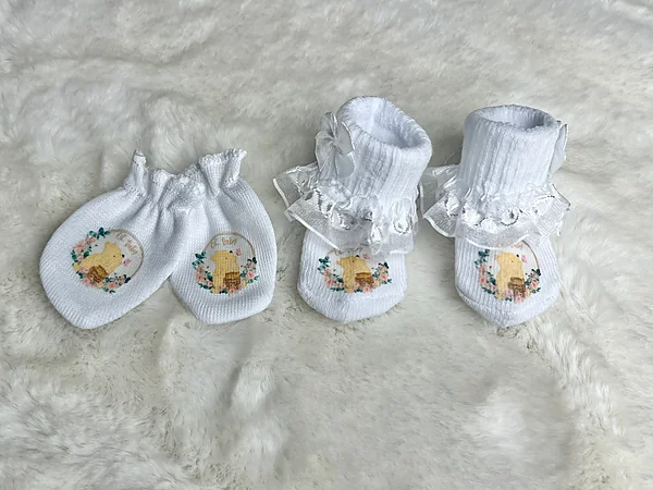 pooh bear set reborn doll accessory