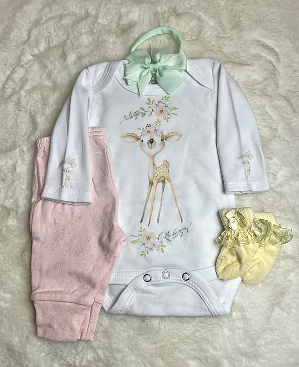 woodland deer set reborn doll accessory