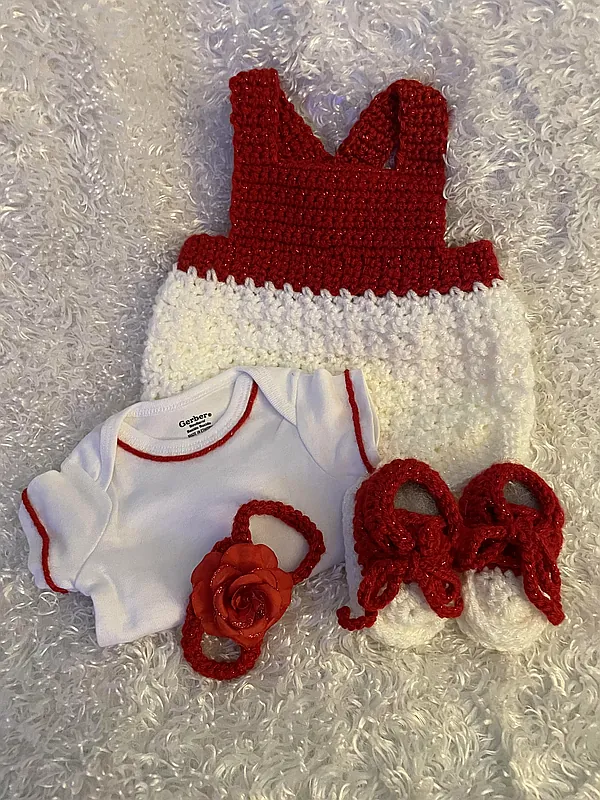 hand crocheted outfit reborn doll accessory