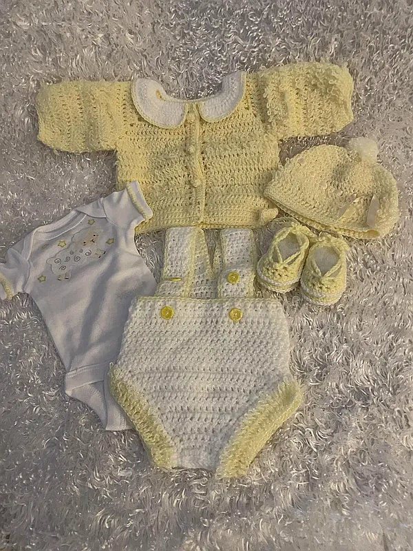 newborn yellow set reborn doll accessory by nana's precious reborns (#214801)