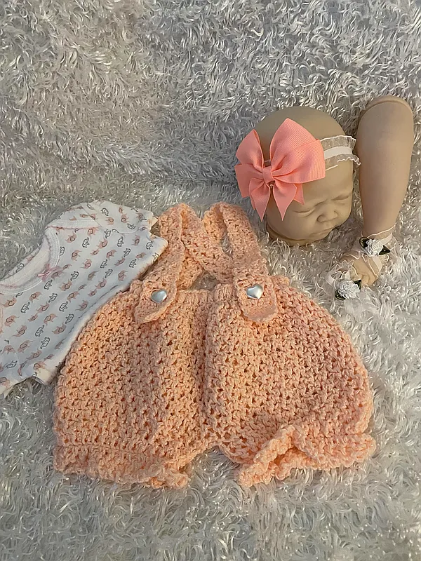 newborn peach set reborn doll accessory by nana's precious reborns (#215667)