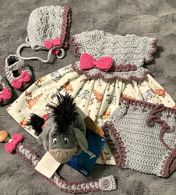 nb eeyore outfit reborn doll accessory