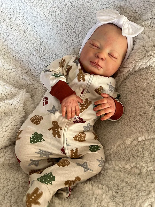 sage asleep reborn doll by reborned by jennifer ann