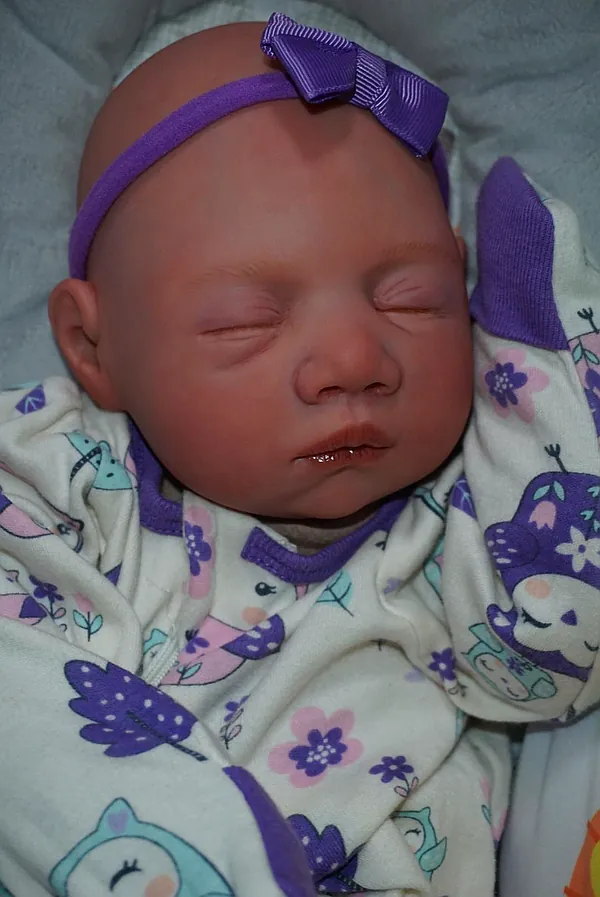 erin reborn doll by caitlin abercrombie (bundle of joy nursery) - 19 inches (48.26 cm) (#219675)