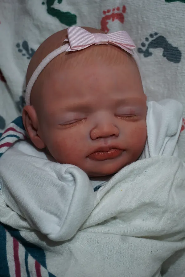 layla reborn doll by caitlin abercrombie (bundle of joy nursery)