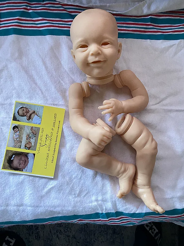 sunny reborn doll by realisticbabydollsbyjm
