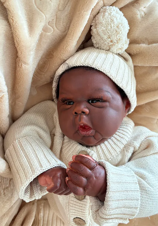 gounchin reborn doll by make believe baby