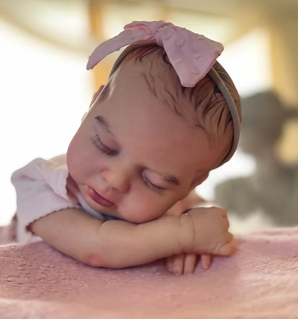 mabel reborn doll by make believe baby