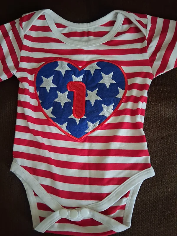1pc boy’s romper, size 3-6 mo. reborn doll accessory