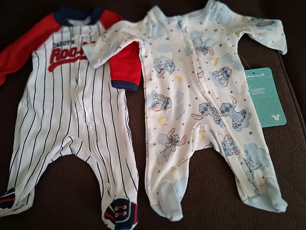 2 preemie boys sleepers nwt reborn doll accessory