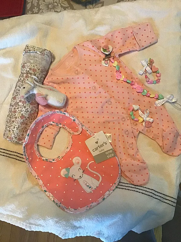 little heart mouse reborn doll accessory