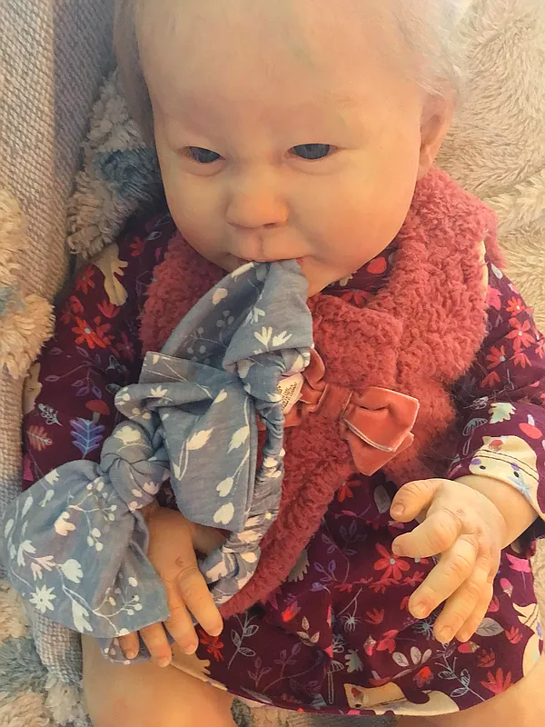 4 months playful sage reborn doll
