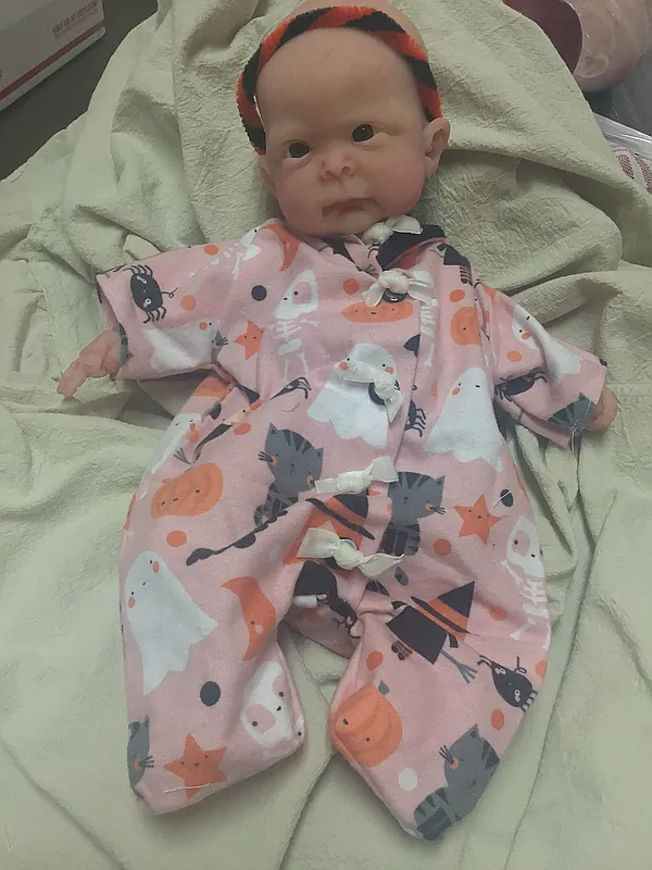 pastel halloween reborn doll accessory
