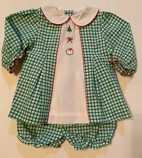 christmas baby dress reborn doll accessory
