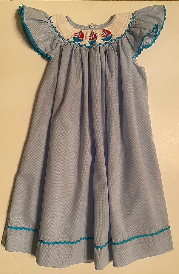 mom & me smoked dress reborn doll accessory
