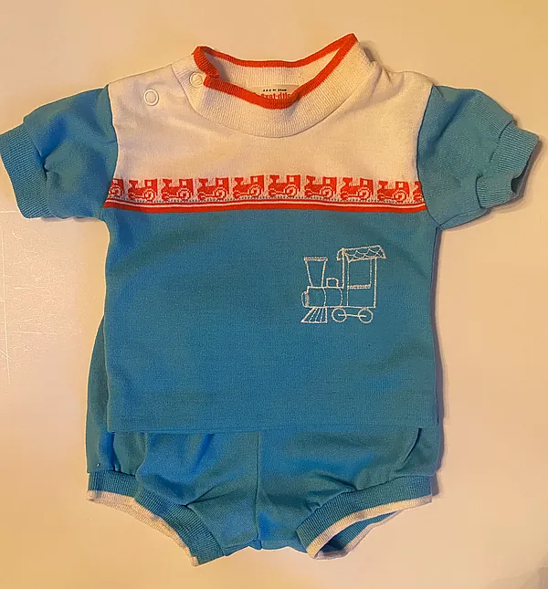 vintage boys outfit reborn doll accessory