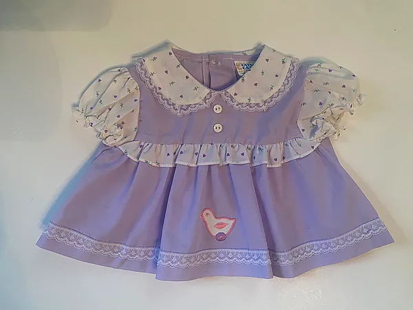 vintage catton candy dress reborn doll accessory