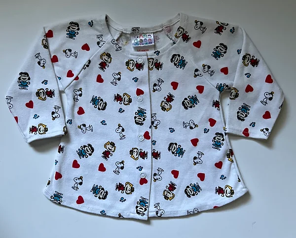 peanut character shirt reborn doll accessory