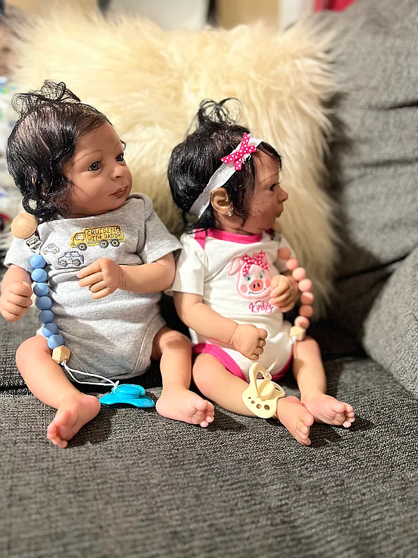 aria awake twins reborn doll