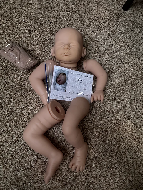 elea reborn doll by lisa's sweet babies