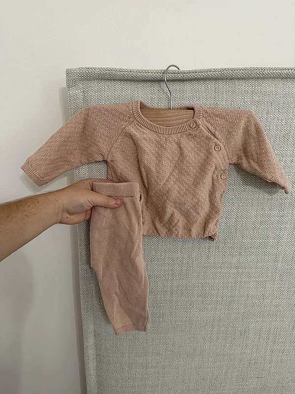 h&m knit set reborn doll accessory