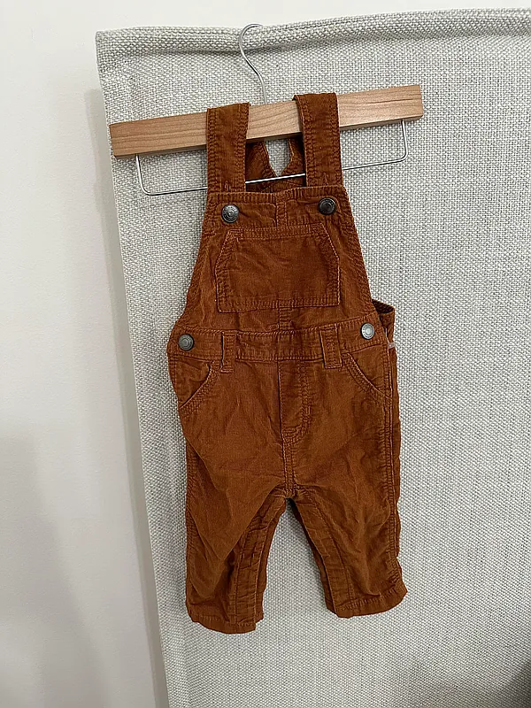 old navy overalls reborn doll accessory