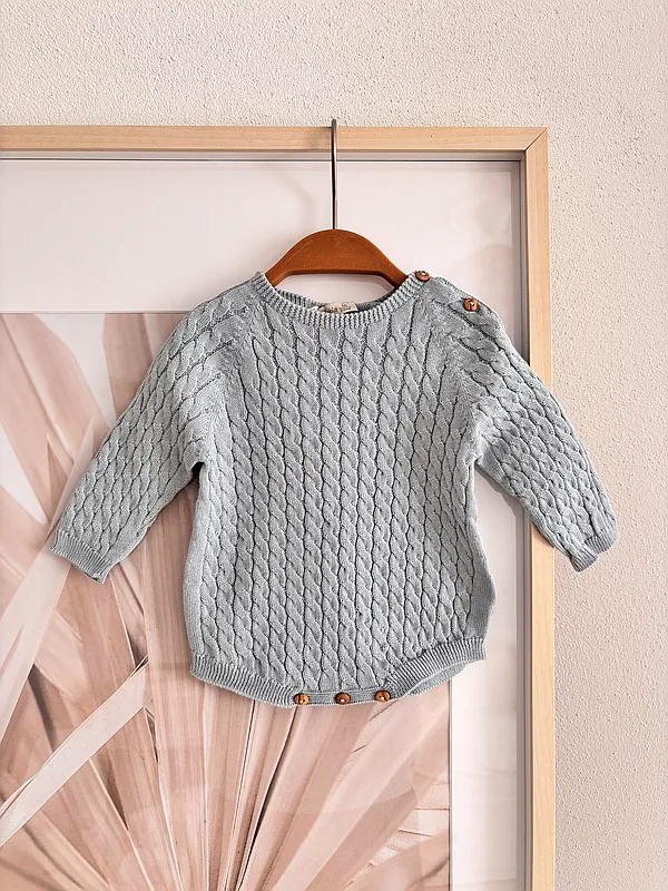 fine knit romper reborn doll accessory