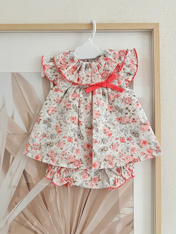 dress with roses reborn doll accessory