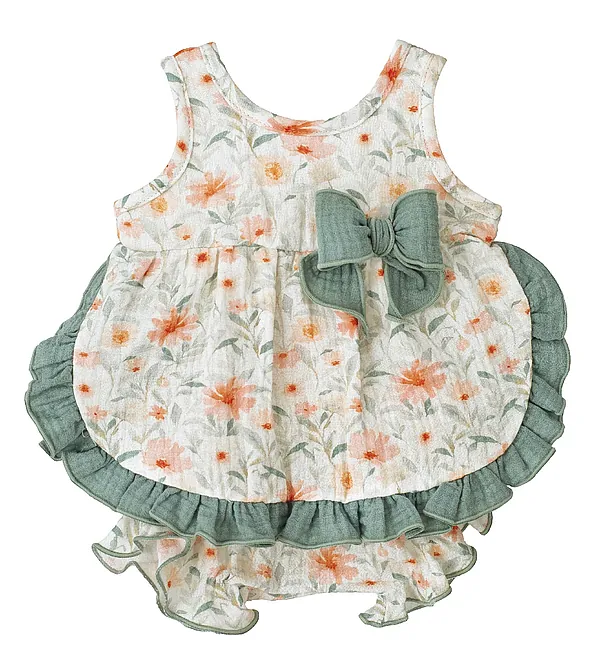 outfit with ruffles reborn doll accessory by jacqueline kramer /jk honeybaby (#190321)