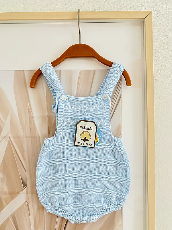 fineknit bib shorts blue reborn doll accessory