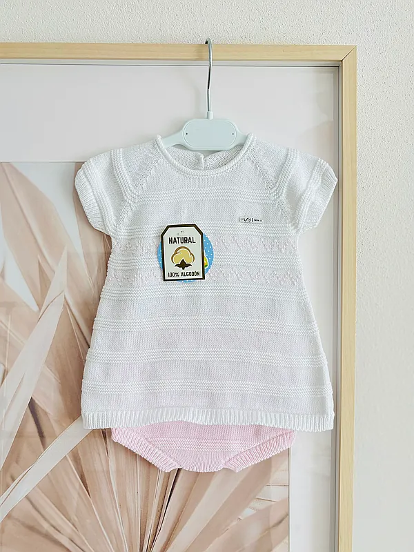 knitset with pink shorts reborn doll accessory