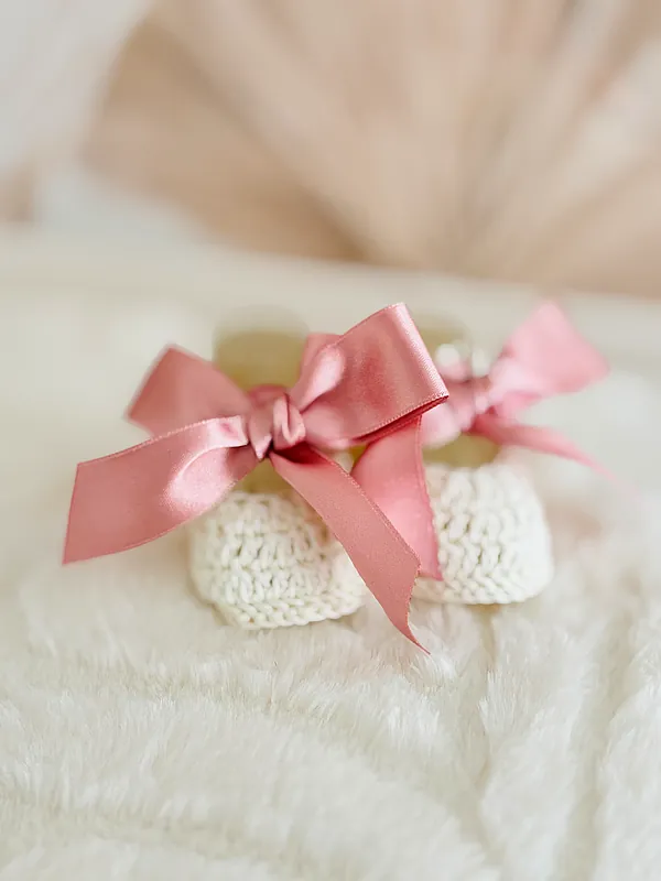 crochet booties reborn doll accessory