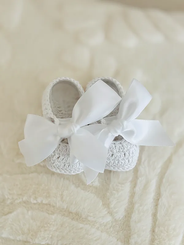 crochet shoes reborn doll accessory