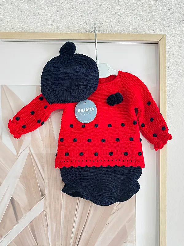 juliana knit outfit reborn doll accessory by jacqueline kramer /jk honeybaby (#192692)