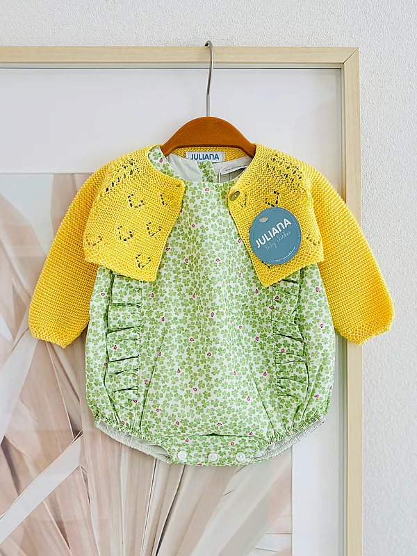 outfit with shamrocks reborn doll accessory