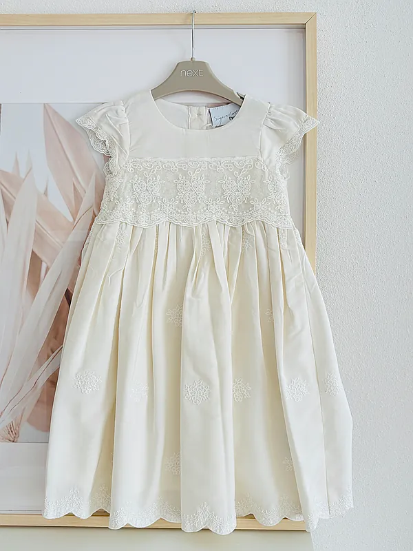 christening dress reborn doll accessory