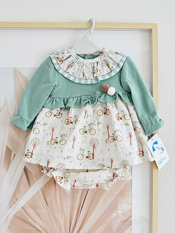 outfit with pom pom reborn doll accessory