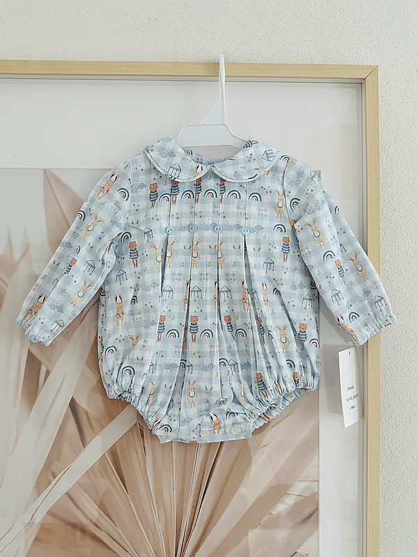 romper with bunnys reborn doll accessory