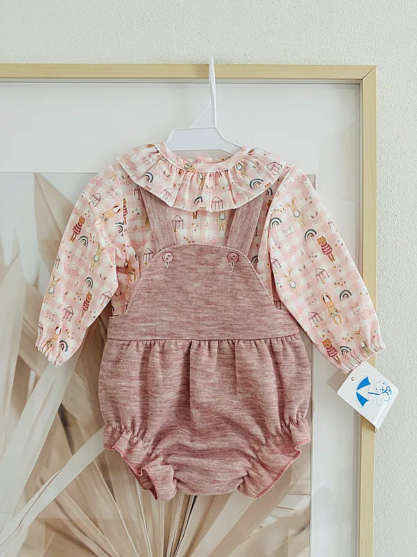 outfit with ruffles reborn doll accessory by jacqueline kramer /jk honeybaby (#201827)